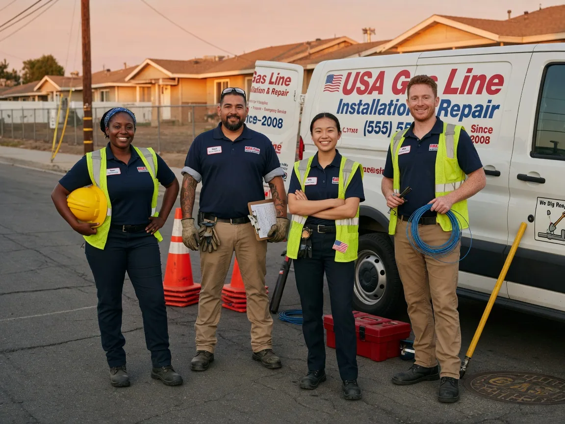 Gas Line Installation company in Ellinger, TX